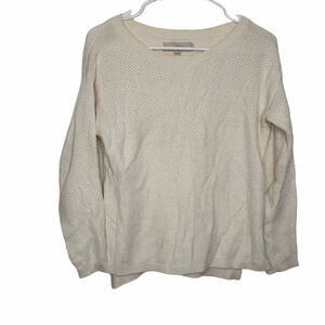 Loft Cream Sweater Size Small